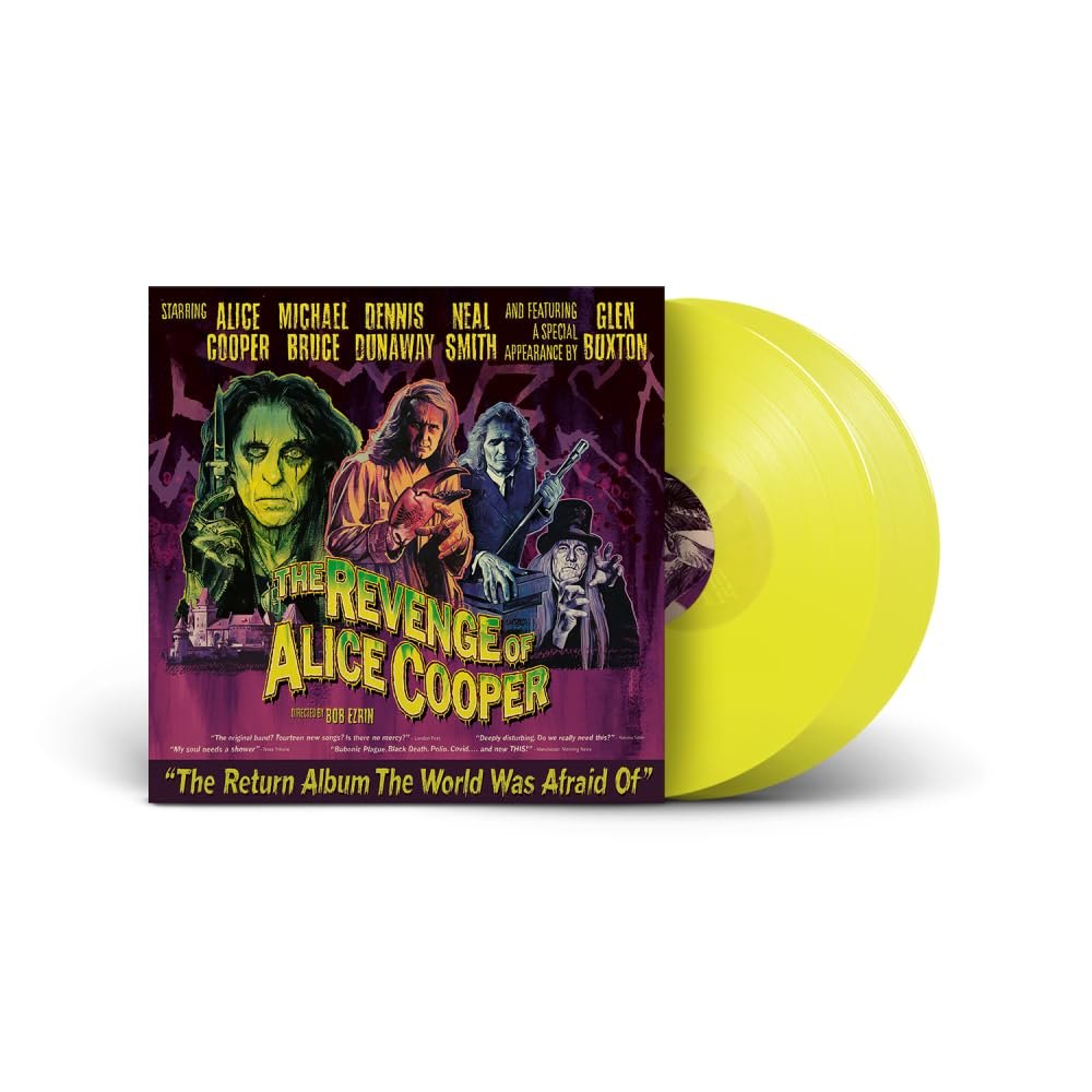 The Revenge Of Alice Cooper (Amazon UK Exclusive Yellow 2LP Vinyl)
