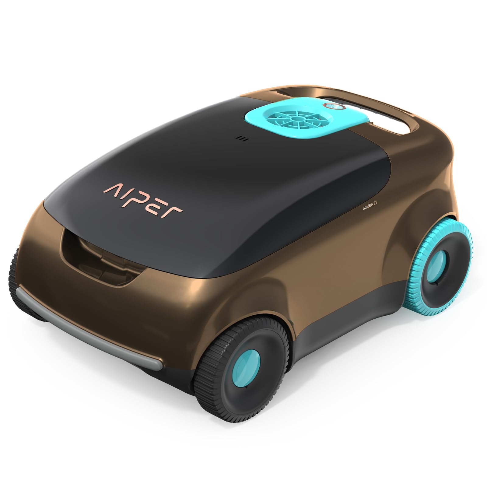 Scuba E1 Cordless Robotic Pool Cleaner, Pool Vacuum for Flat Above-Ground Pools 