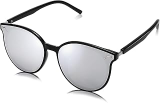 SOJOS Klassisch Retro Runde Sonnenbrille Damen Herren Groß Brille SJ2067