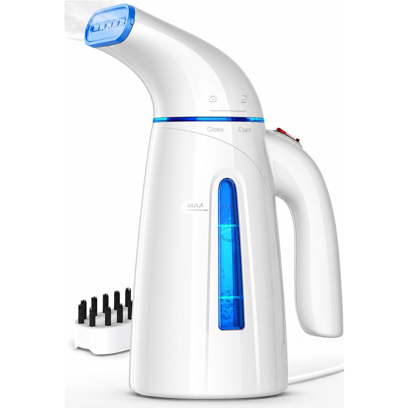 OGHom Steamer for Clothes, Handheld Clothing Steamer for Garment, 240ml Big Capa