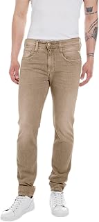 REPLAY Jeans Man Anbass Slim fit Hyperflex White Shades with elastic