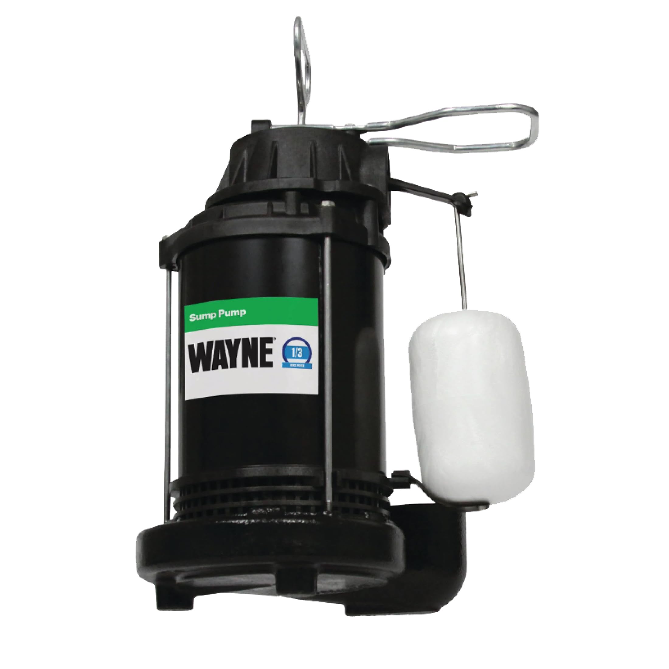 WAYNE CDU790 1/3 HP Submersible Water Pump, Heavy Duty Basement Sump Pump | Sump
