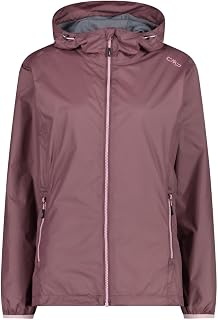 CMP Giacca Donna Con Cappuccio Antipioggia Giacca da pioggia Donna