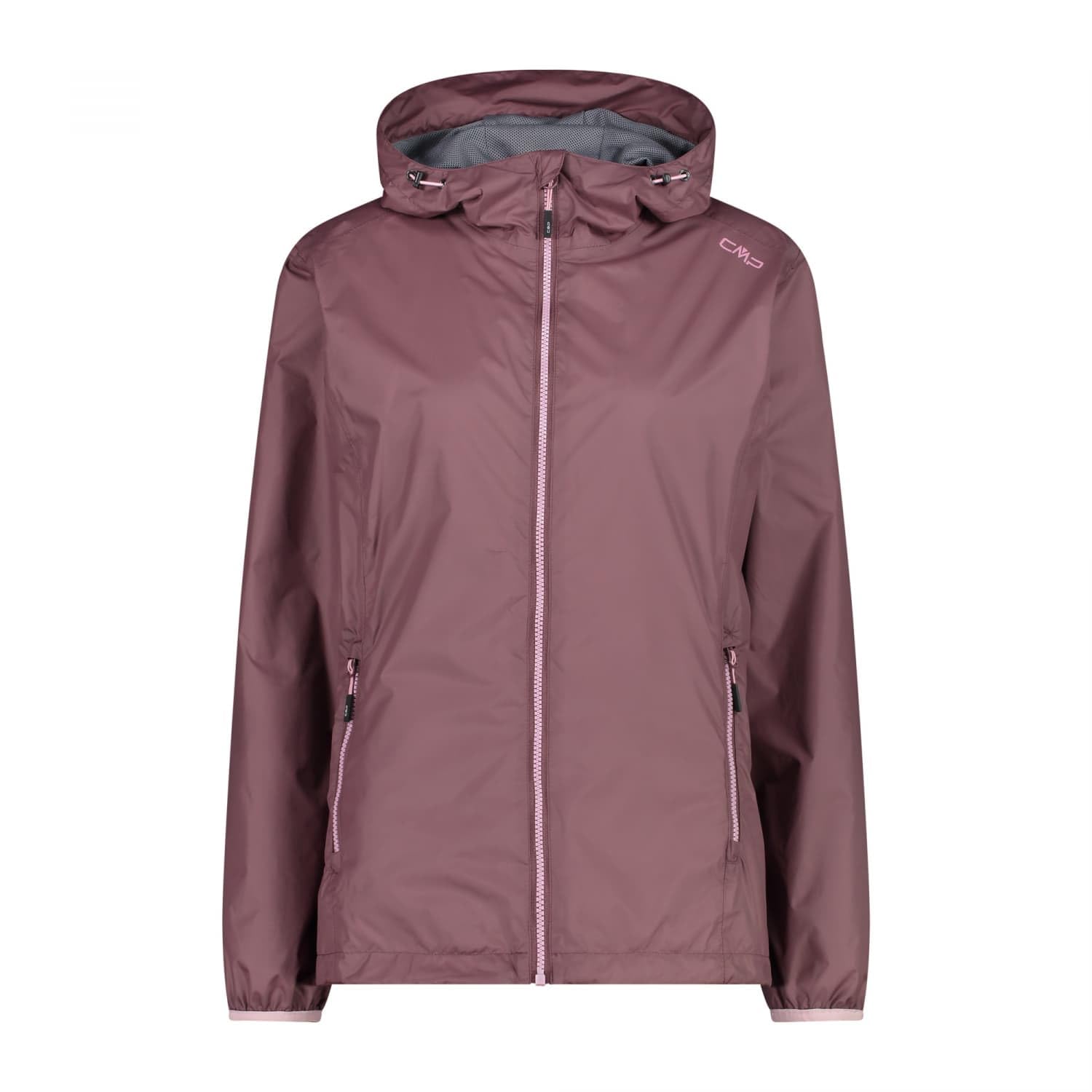 CMP Giacca Donna Con Cappuccio Antipioggia Giacca da pioggia Donna
