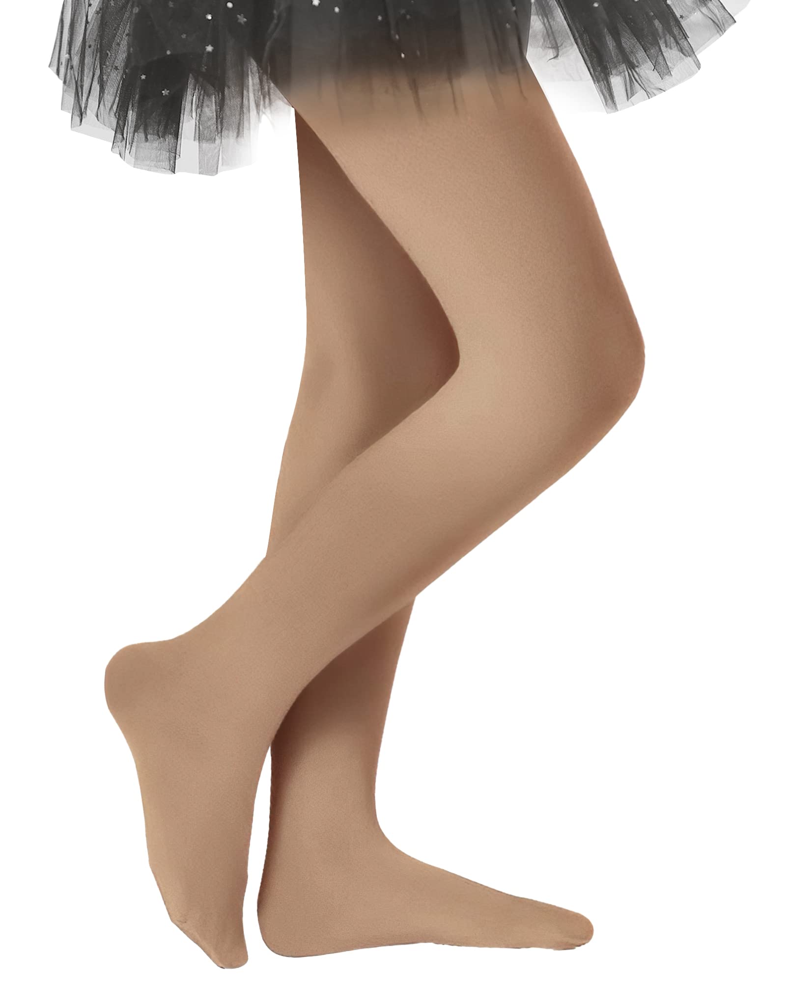 Stelle Girls Ballet Dance Tights Footed for Toddler Kid School Class 2T-15Y | Hi