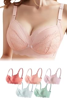 Lino Ulu Nursing Bra Born From Mom's Voice x Wind-Open x Wireless (Can Be Used After Breast Graduation, Comfortable to Wear, 4 Tiers, 4 Rows of Hooks, Wide Hooks), Nursing Bra, Large Size, Maternity Bra, Prevents Sagging, Front Opening