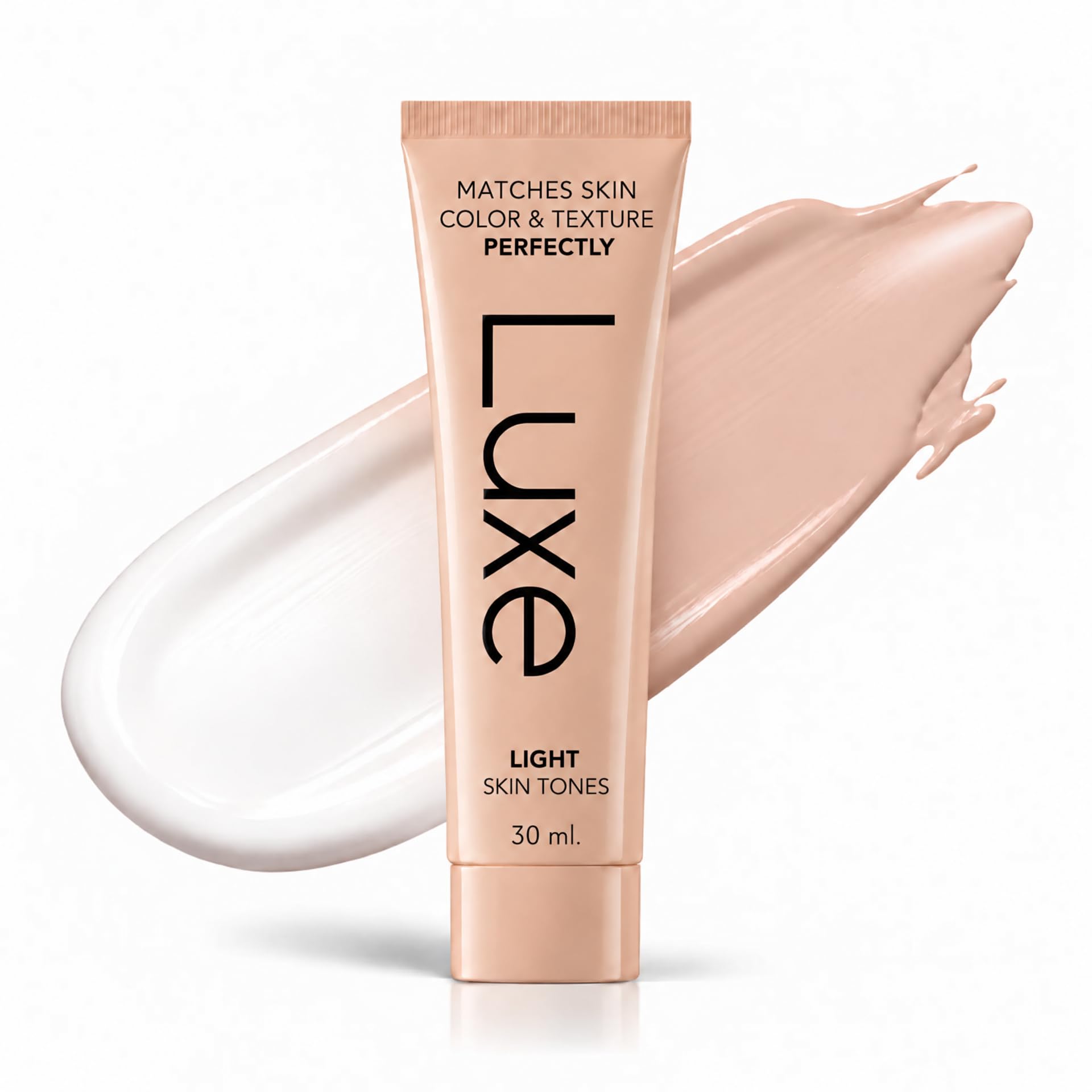 Luxe Color Changing Foundation for Mature Skin -  Light | Color Matching, Adapts
