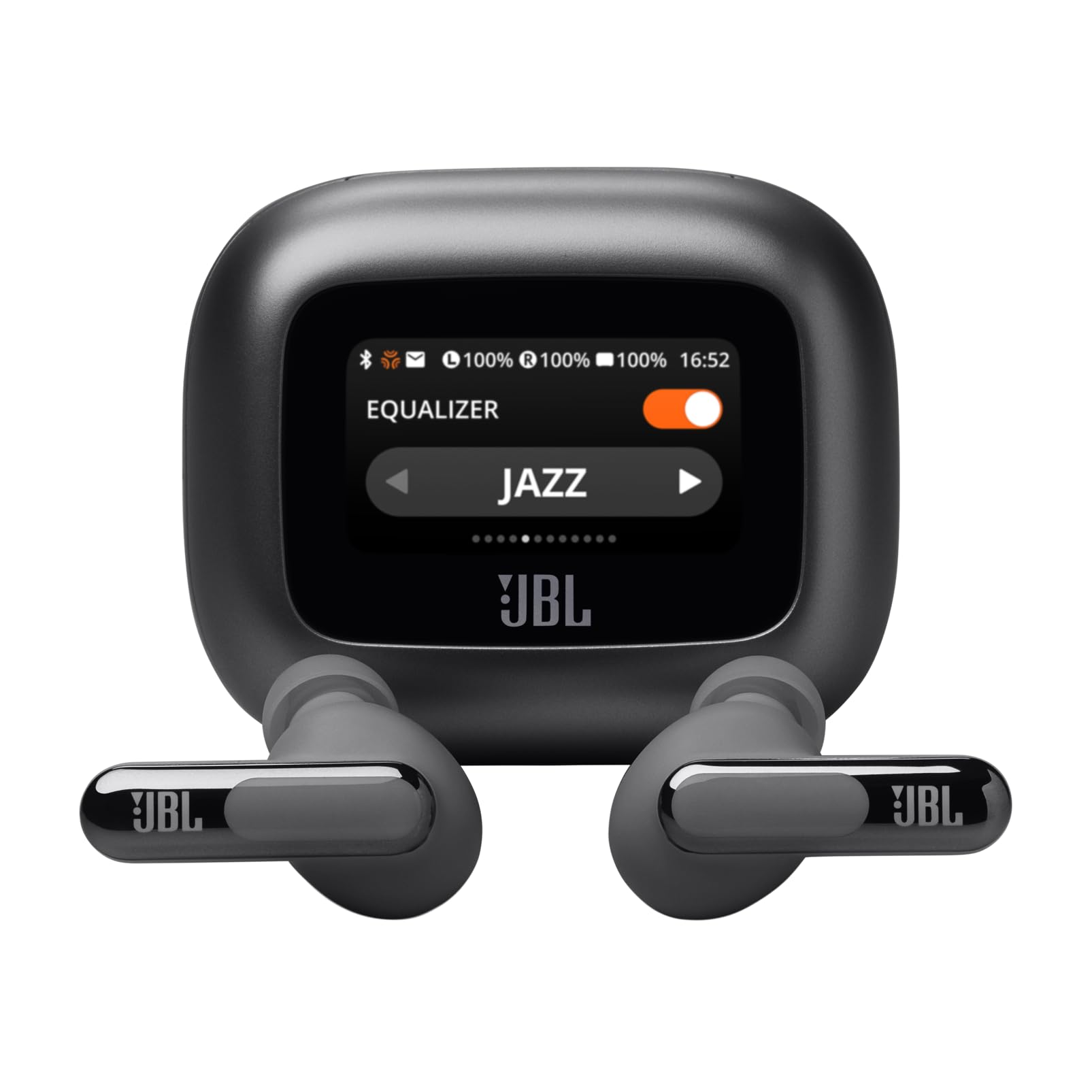 JBL Live Beam 3 - True Wireless Noise-Cancelling Closed-Stick Earbuds - (Black) 