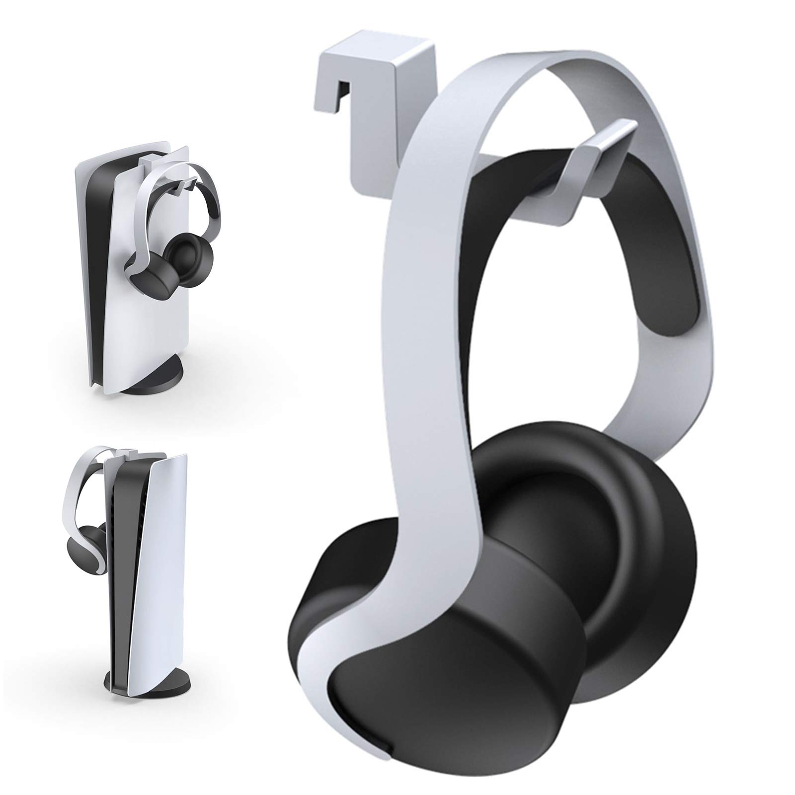 NexiGo Headphone Holder for PS5, [Minimalist Design] Mini Headphone Hanger with 