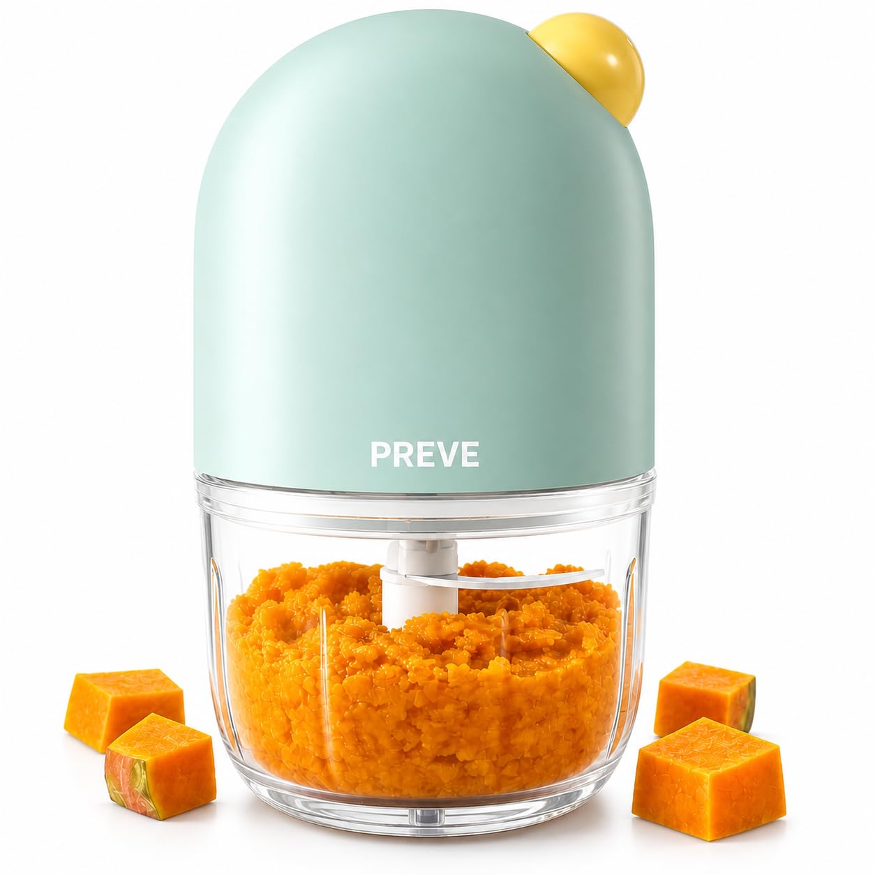 Baby Food Maker, Baby Food Processor with Glass Bowl, Puree Chopper | Perfect Te