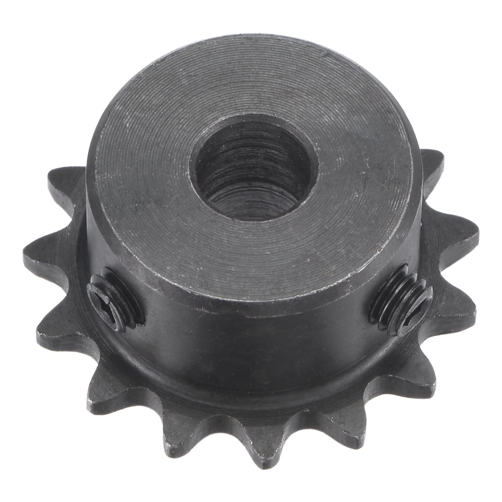 uxcell 15 Tooth Roller Sprocket B Type, #25 Chain, Single Strand 1/4" Pitch, 8mm