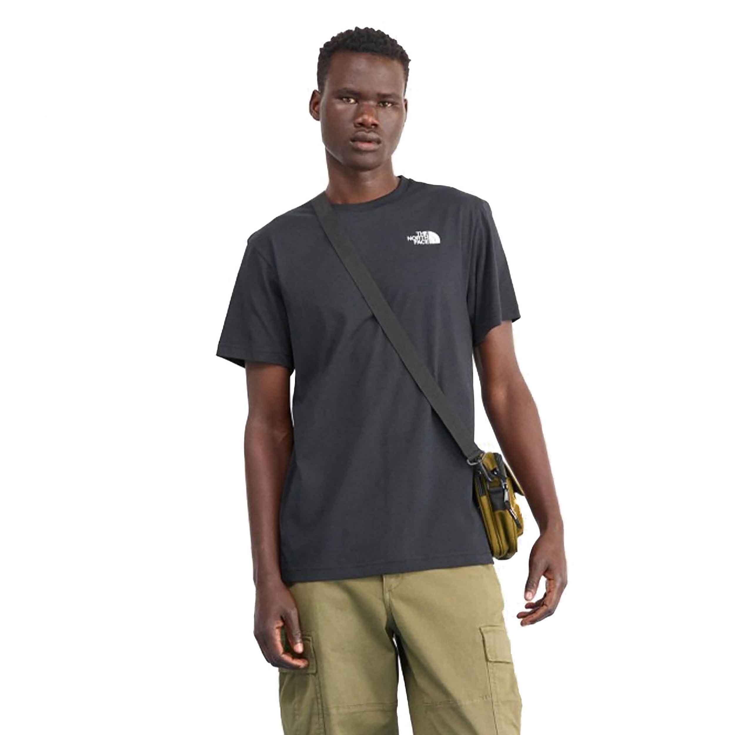 THE NORTH FACE M Vertical SS Tee Men's T-Shirt (Pack of 1)