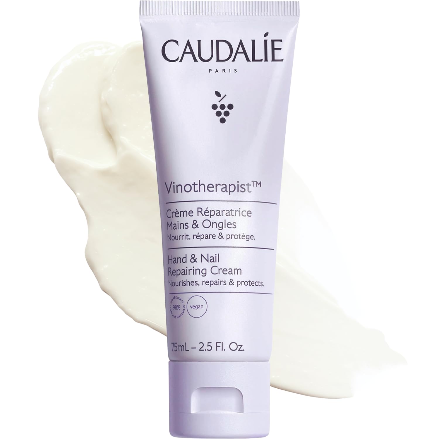 Caudalie Vinotherapist Hand and Nail Cream with Shea Butter - 75 mL | An antioxi