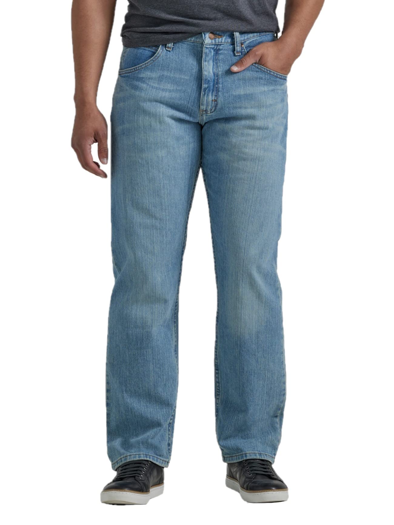 Wrangler Authentics Men's Regular Fit Comfort Flex Waist Jean