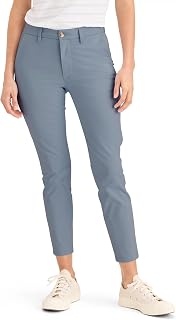 Dockers Pantaloni Chino da Donna a Vita Medio Alta