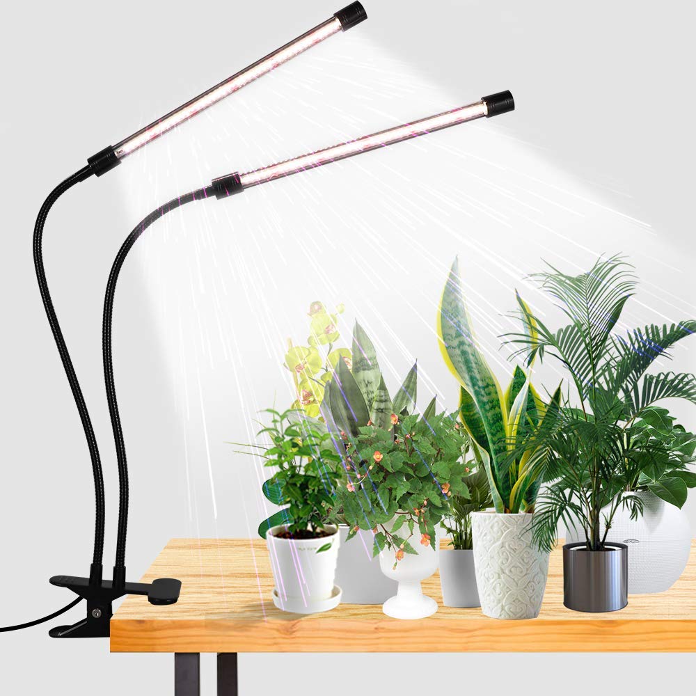 GooingTop Grow Light,6000K Full Spectrum Indoor Plant Growing Lamp | Desk Lamp w