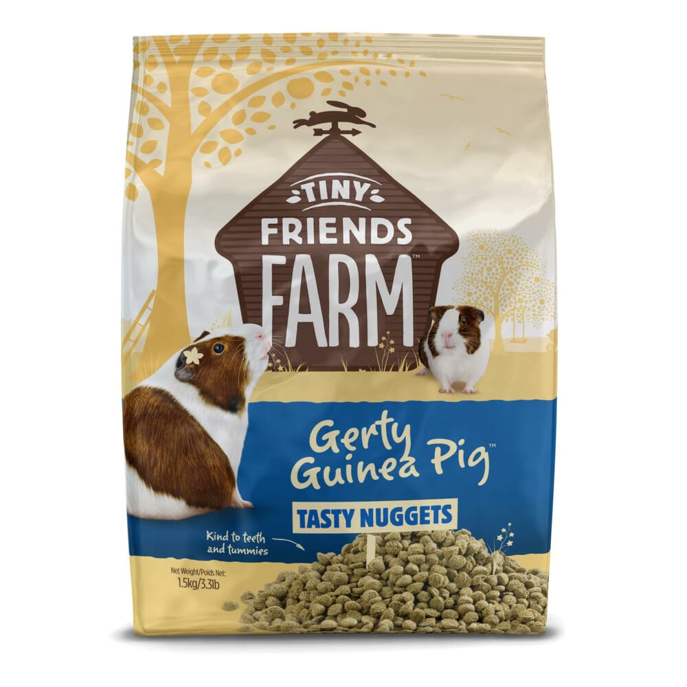 Supreme Petfoods Tiny Friends Farm Gerty Tasty Nuggets, Guinea Pig, 1.5 kg