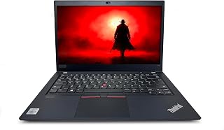 Lenovo ThinkPad T14 Gen 1 14" FHD Laptop i5-10310U (4 Cores, 4.40GHz), 16GB RAM, 512GB NVMe SSD, Intel UHD Graphics, WiFi 11ac, BT 5.0, Windows 11 Pro – UK Keyboard Layout, (Renewed)