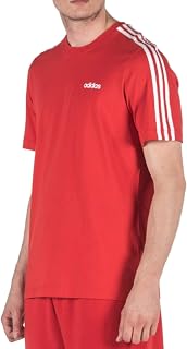 adidas Essentials Single Jersey 3-Stripes tee Men's Short Sleeve T-Shirt (Pack of 1)