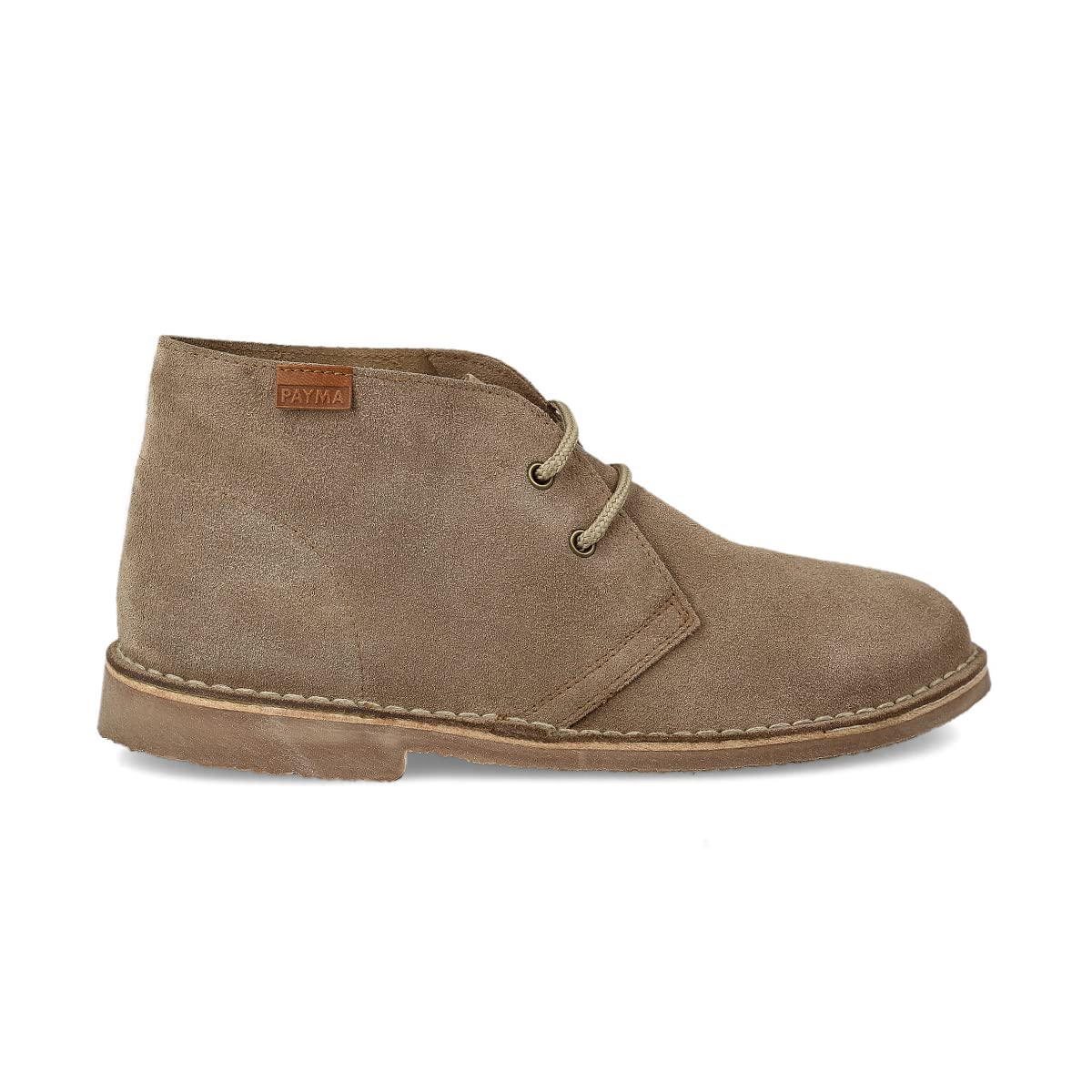 Desert Safari Boots in Leather for Men and Women. Made in Spain. Chukka Shoe in 