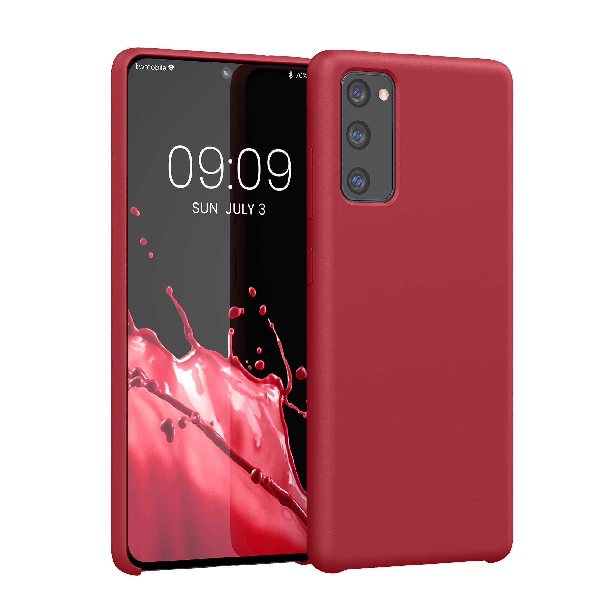 kwmobile Case Compatible with Samsung Galaxy S20 FE Case – TPU and Silicone Anti
