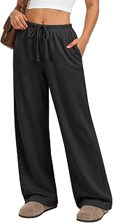 ATHMILE Womens Wide Leg Sweatpants with Pockets