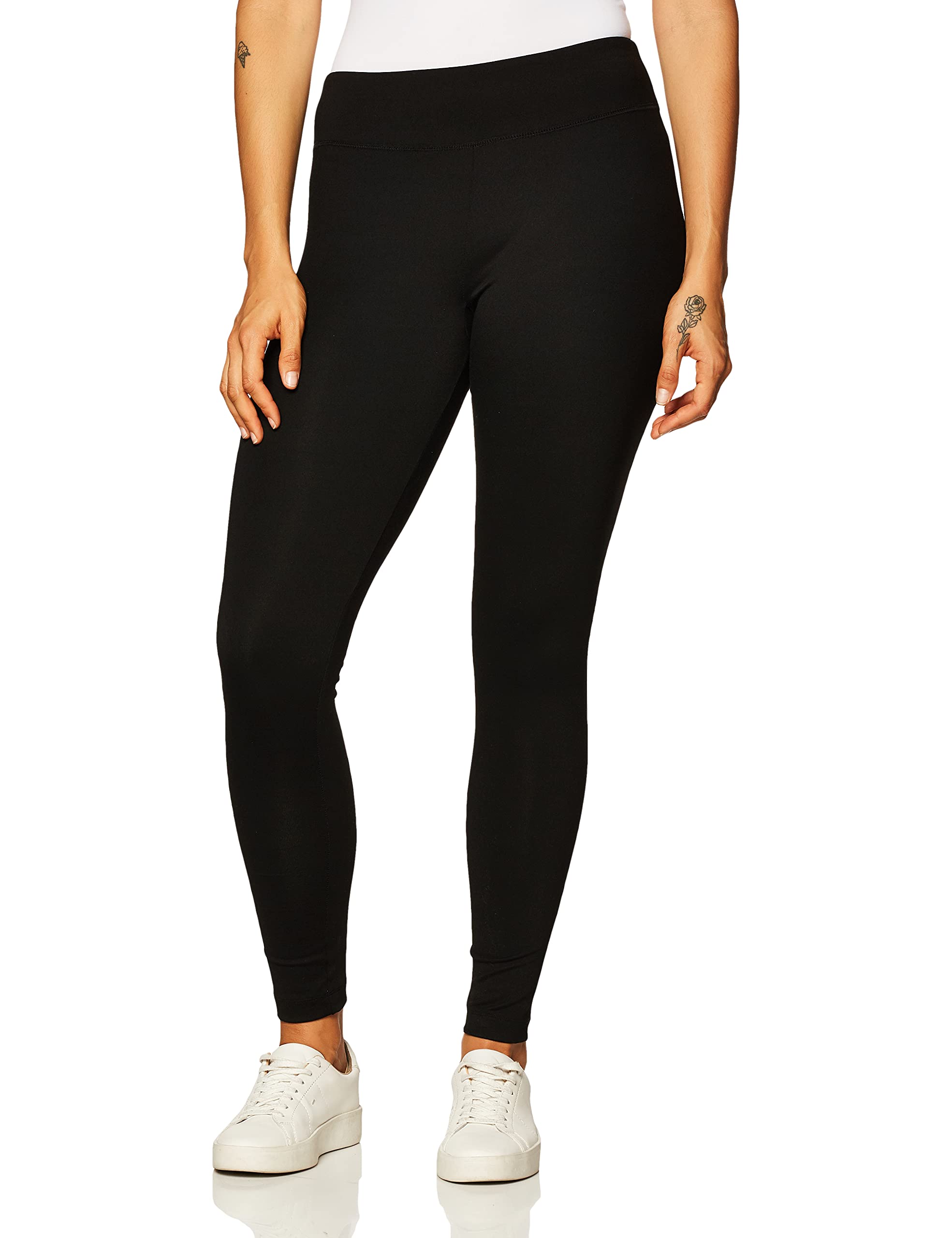 Danskin Women's Signature Wide Waist Yoga Ankle Leggings