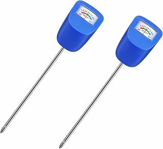 XLUX Plant Soil Moisture Meter, for indoor and outdoor use, Blue, 2 Pack