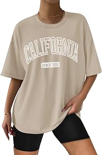 ORANDESIGNE Women Oversized Cotton T Shirts Short Sleeve Graphic T-Shirts Vintage Tops Casual Summer Clothes 2025