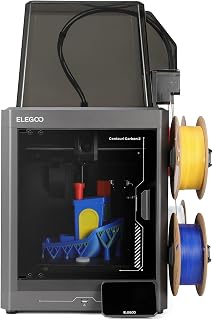 ELEGOO Centauri Carbon 2 Combo 3D Printer, Multicolour Printing | 500mm/s High Speed CoreXY Printer, 4-Colour Printing with CANVAS, Full-Auto Calibration, 350°C Nozzle, Nexprint Model Hub