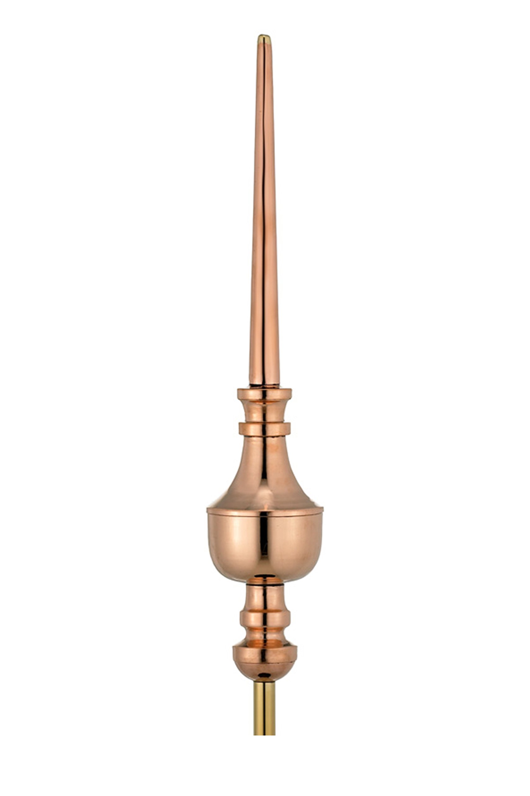 Good Directions 743 Victoria Finial, Polished Copper