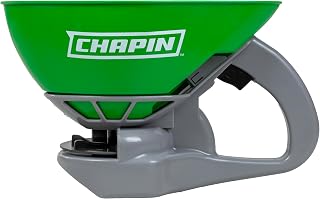 CHAPIN 8706G 3 lb Hand Crank Lawn Spreader, Lightweight, Seed & Fertilizer | Lightweight 3Lbs scoop-style design, comfortable grip, easy filling for homeowners and gardeners