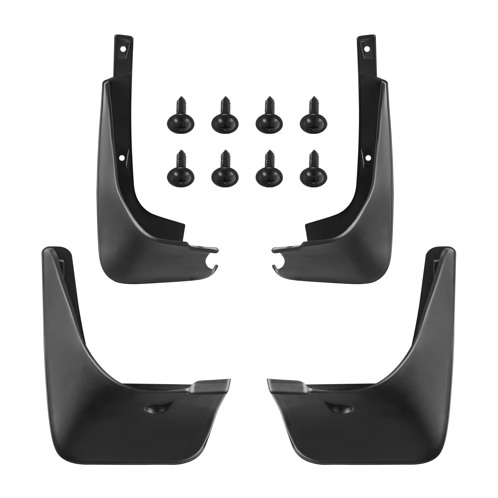 SPEEDWOW 2009-2013 Toyota Corolla Mud Flaps Splash Guards Tire Protector No Need