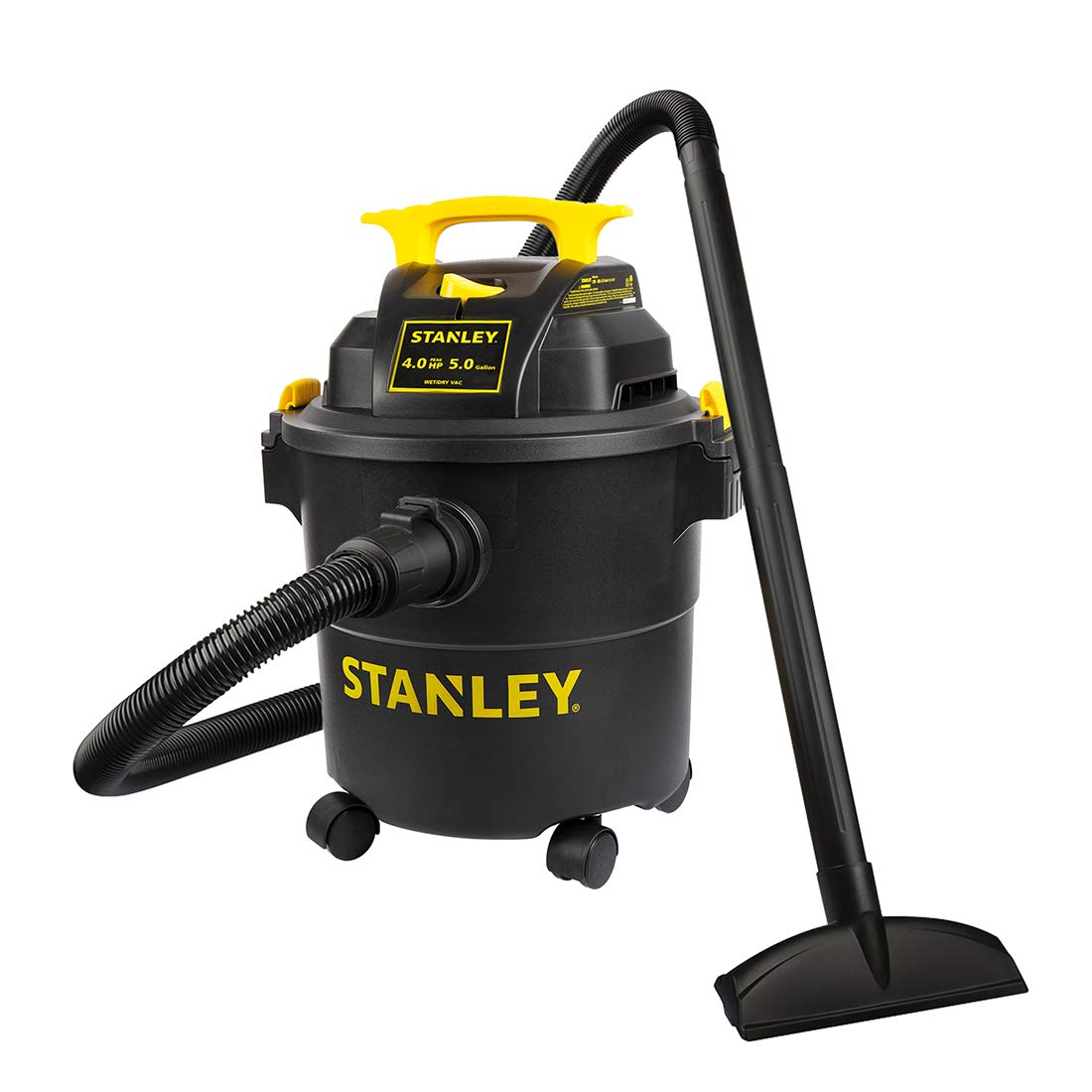 STANLEY Shop Vac SL18115P, 5 Gallon Peak 4 Horsepower Wet Dry Vacuums, Blower 3 