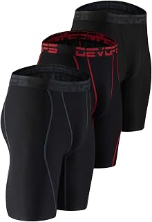 DEVOPS Men's Compression Underwear (Pack of 3)