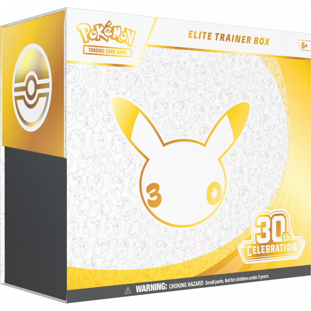 Pokémon TCG: 30th Celebration Elite Trainer Box (1 Full-Art Promo Card, 9 Booste