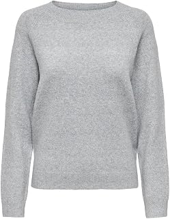 ONLY Damen Onlrica Life L/S Pullover KNT Noos Pullover