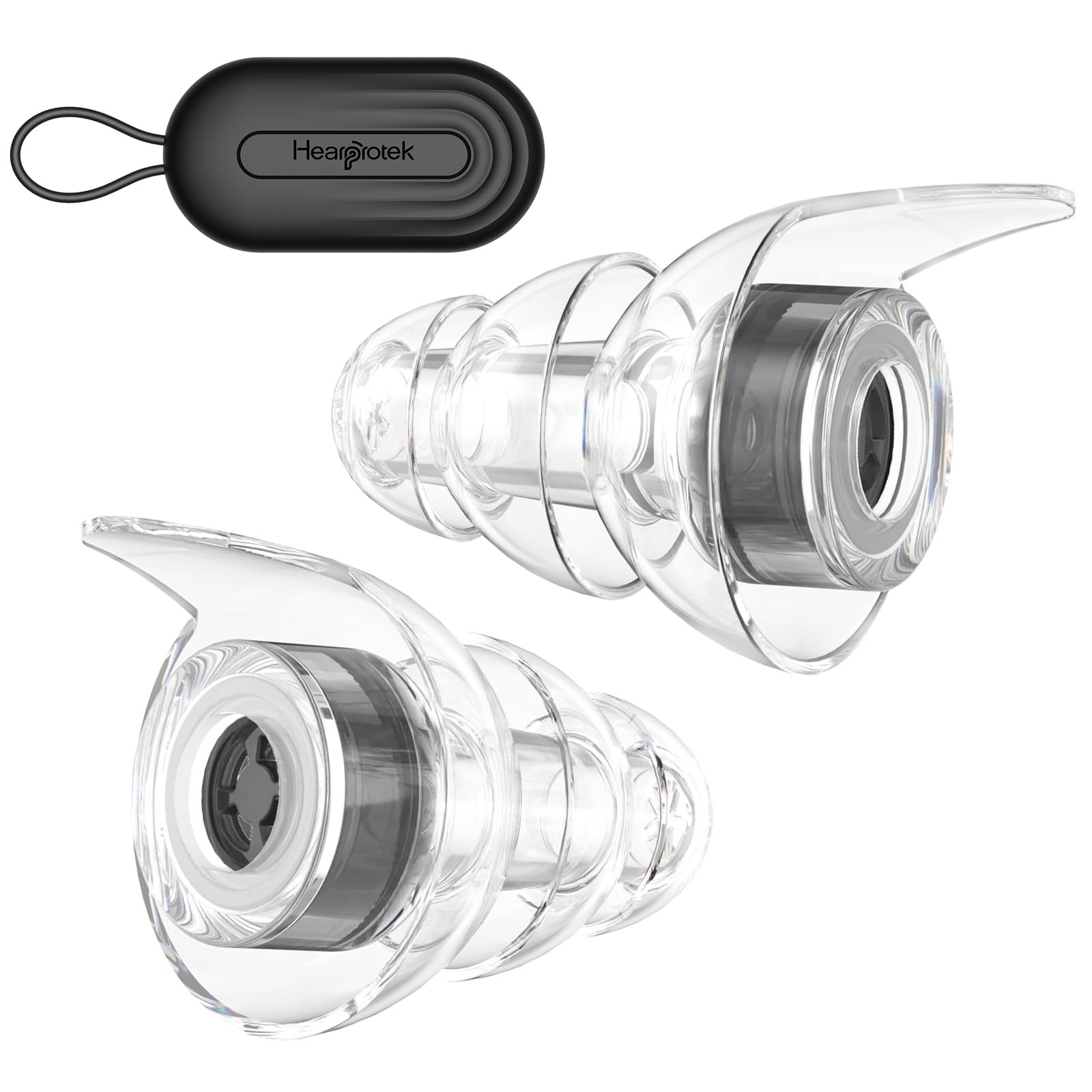 Hearprotek Ear Plugs for Concerts, high Fidelity Silicone Ear Plugs Noise Reduct