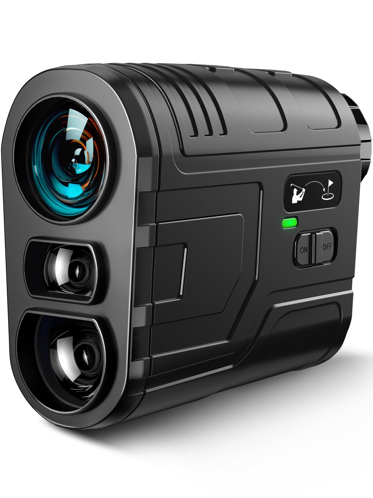 Golf Range Finder with Slope Switch, 1200Yards, Laser Rangefinder for Hunting, R