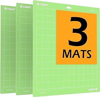 Cutting Mats for Cricut Maker 3,Explore 3,Maker,Air 2,12x12 inch 3 Mats Standard Sticky 12x12" Green Replacement Cut Mat for Cricut