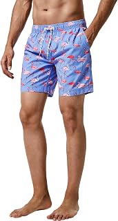MaaMgic Men's Swim Shorts Fast Drying Beach Surfing Swimming Trunks Multi-Functions Home Workout with Mesh Lining with Mesh Lining