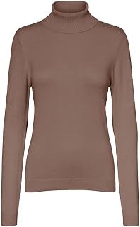 VERO MODA Vmrosa LS Highneck Top Ga Jrs Noos Long Sleeve T-Shirt for Women