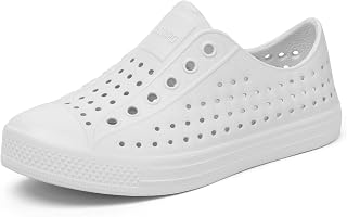 SAGUARO Mens Womens Kids Lightweight Breathable Slip-On Sneaker Garden Clogs Beach Sandals Water Shoes