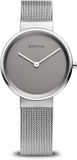 BERING Women Analog Quartz Classic Collection Watch with Stainless Steel Strap & Sapphire Crystal 14531-XXX