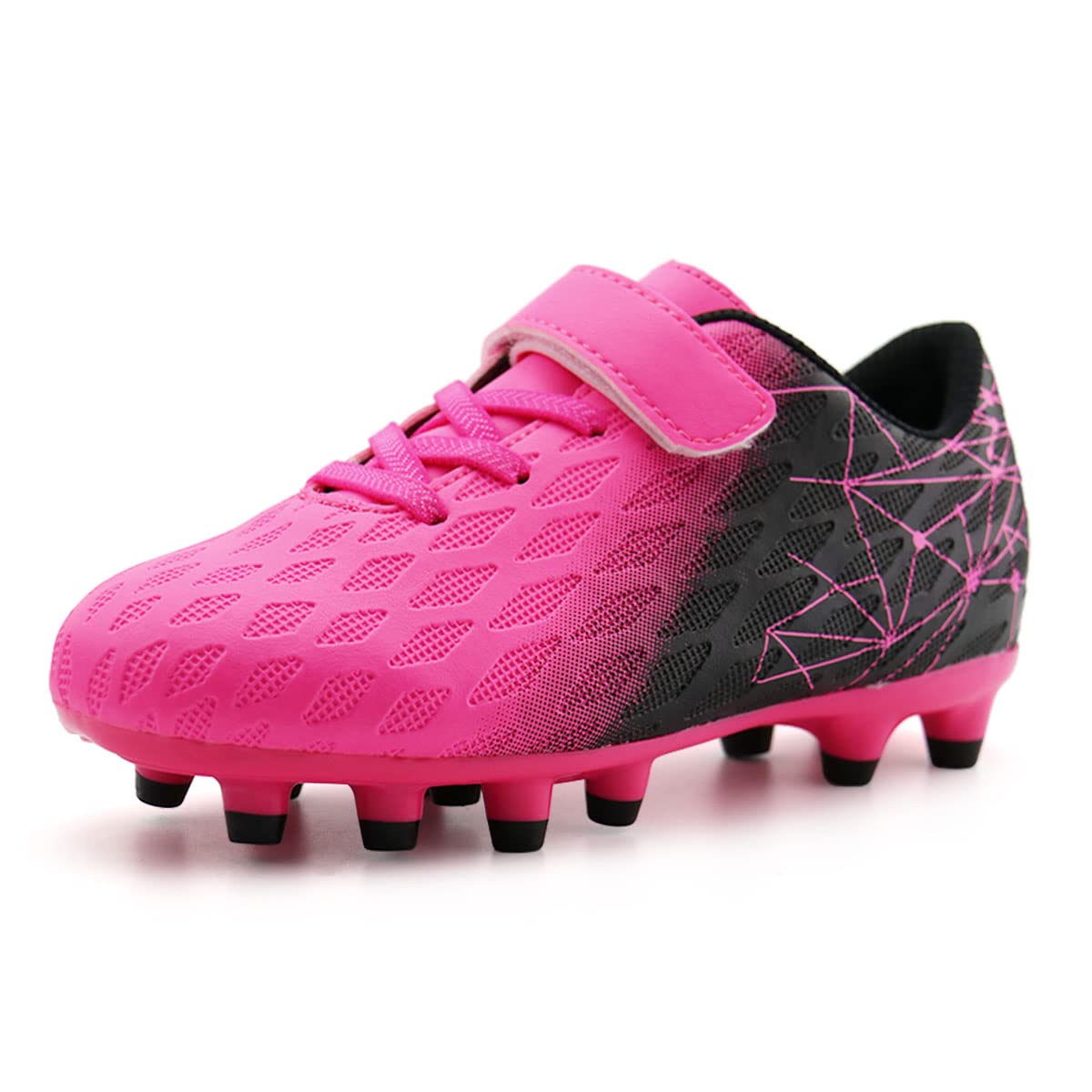 JABASIC Kids’ Firm Ground Sporty Football Boots, for Boys and Girls