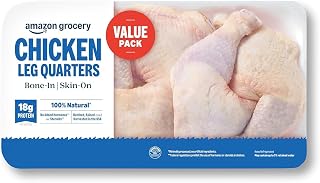 Amazon Grocery, Chicken Leg Quarters, 100% Natural, Weight Varies