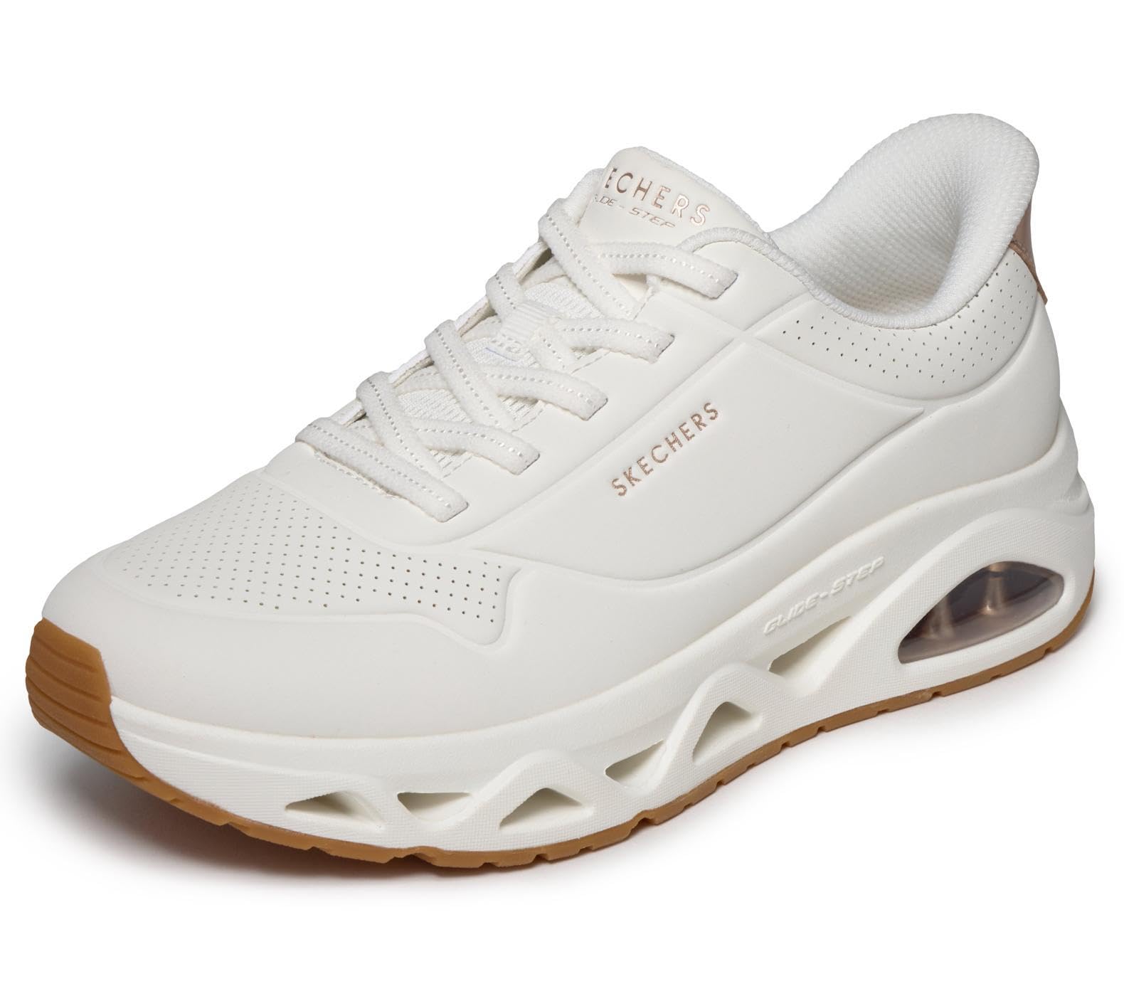 Skechers Women's Uno Step-Glide on Air Hands Free Slip-ins Sneaker