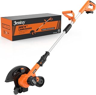Brushless Lawn Edger Compatible with Dewalt 20V MAX Battery, Tool Only | 9 Inch Blade, 3-Position Cutting Depth, Up to 3200 RPM, Tool Only for Sidewalk, Driveway and Yard Edging