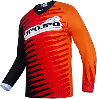 Men's Motocross Jersey Long Sleeve Motocross Shirt Male Mountain Dirt Bike Jersey Downhill Racing Riding Clothing Tops