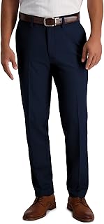 Haggar Men's Cool 18 Pro Slim Fit Premium Flex Flat Front Pant Pants